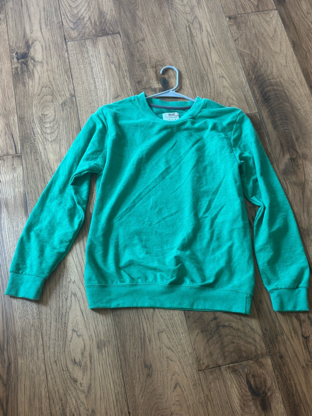 Anvil Women's Crewneck Sweatshirt - Teal Green